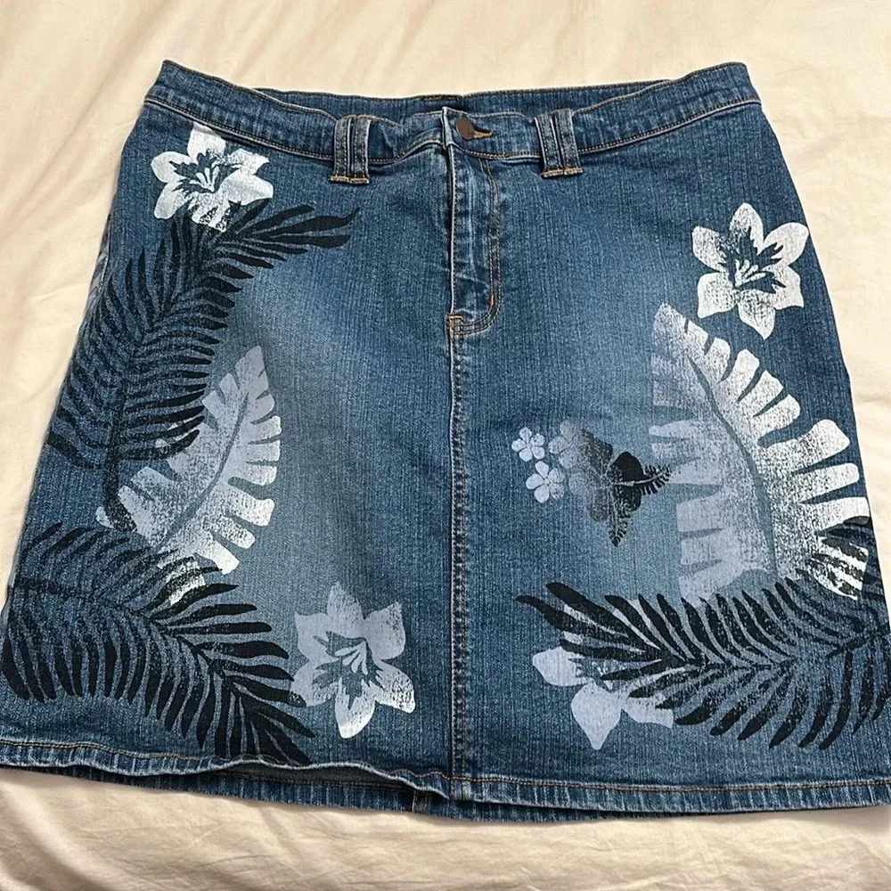 Venezia Jean Skirt size 16